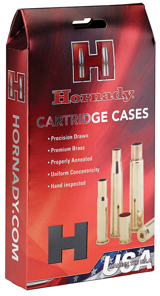 Hornady 8600 Unprimed Cases Cartridge 222 Rem Rifle Brass-img-0