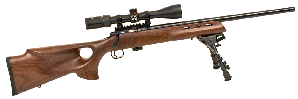 Crickett KSA20030 Model 722 Varmint Package Youth 22 LR 7+1 20" Blued Bu...