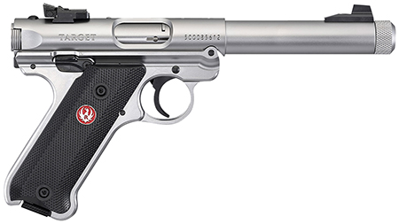 RUGER MRK IV TRGT 22LR 5.5" 10RD STS