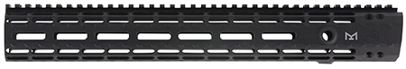 AR15 15" Enhanced M-LOK Handguard Gen 2 - Anodized Black