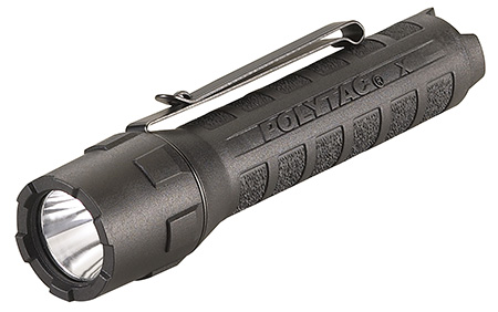 STL 88600  POLYTAC X FLASHLIGHT BLACK CR123A