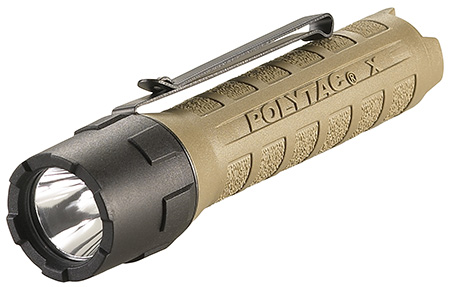 STL 88602  POLYTAC X FLASHLIGHT COYOTE CR123A