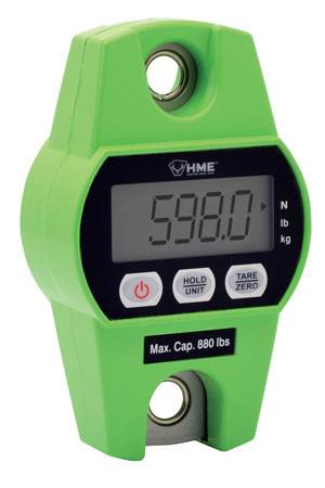 HME 880LB DIGITAL HANGING SCALE