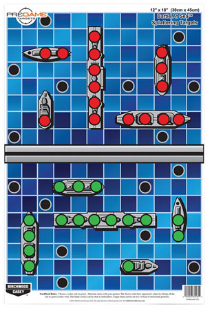 PREGAME 12" X 18" BATTLE AT SEA TARGET - 8-PK