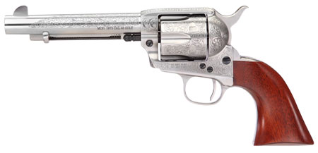 TF UBERTI 1873 CATTLEMAN 357MAG FLORAL ENGRAVED