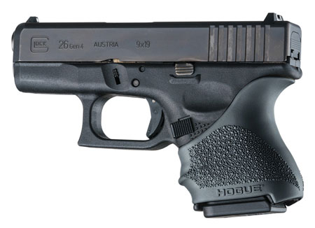 HandAll Beavertail Grip Sleeve Glock 26/27 Black