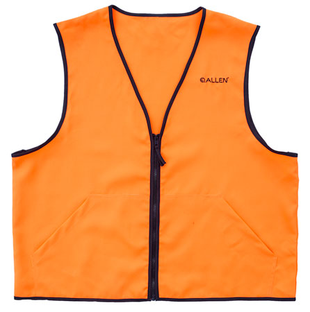 Allen 15768 Deluxe Hunting Vest XL Orange Polyester-img-1