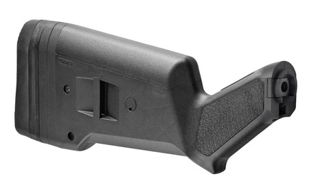 Magpul MAG490-BLK SGA Shotgun Stock Black Synthetic Fits Mossberg 500/590/-img-1