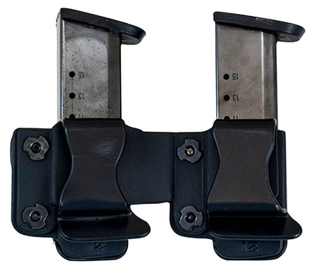 Comp-Tac C62301000LBKN Twin Mag Pouch Double Black Kydex Belt Clip Compati-img-1