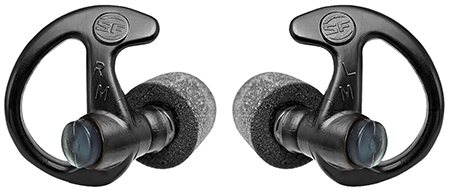 SF EP10-BK-MPR     FULL BLOCK  EARPLUGS MD CLEAR