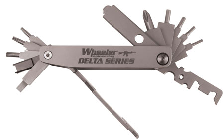 Wheeler 1078948 Delta Series Compact Multi-Tool Silver Folding Stainless S-img-1