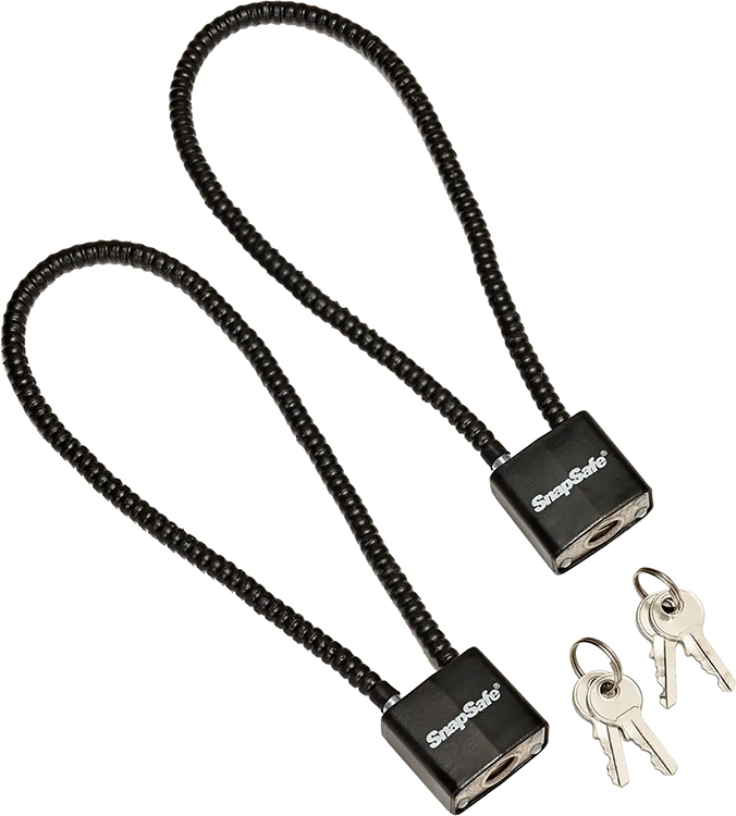 SNAPSAFE 75281      LOCKBOX CABLE W/PADLOCK 2PK