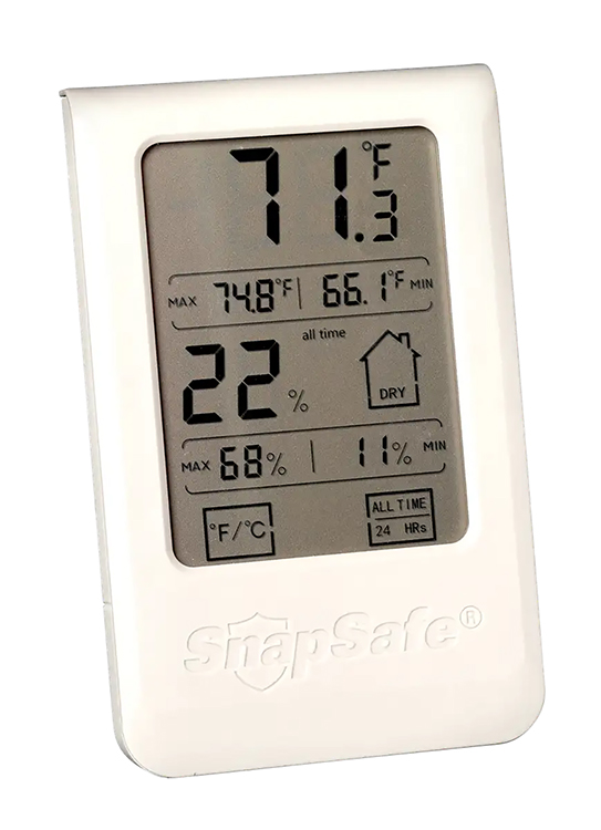 SNAPSAFE 75909      HYGROMETER