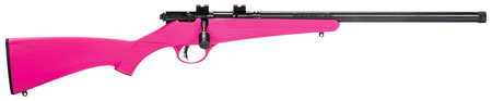 Savage Rascal Fv-Sr .22 16 1/8 '' Bbl Pnk Thrd