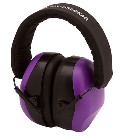 PYRA.VGPM8065C   EARMUFFS PURPLE   NRR26 CLAM PACK