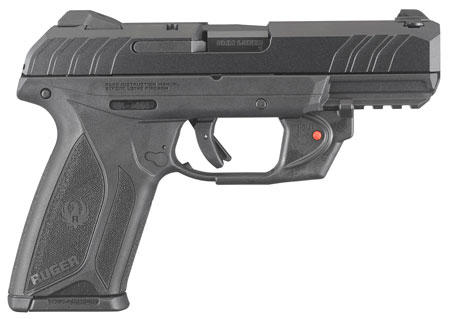 SECURITY9 9MM BK 4" 15+1 LASER