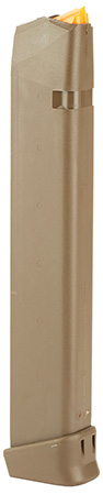 MAG GLOCK OEM 17/34 9MM 33RD FDE PKG
