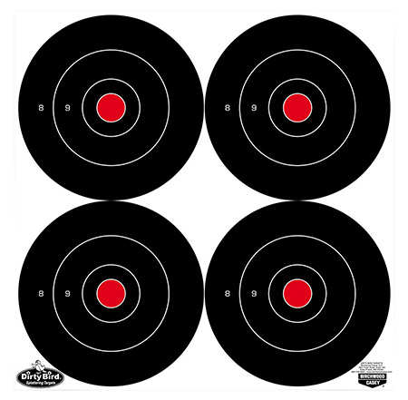 BIR 35570          DIRTYBRD 6" BULLSEYE      100PK