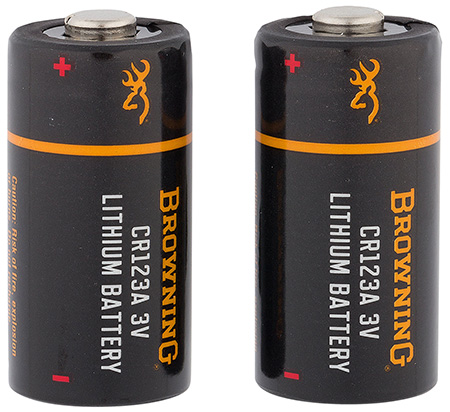 BRN 3742000    CR123A LITHIUM BATTERIES 2PK