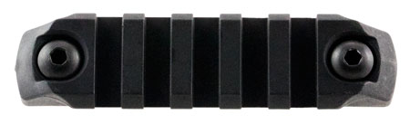 BCM GUNFTR NYLON RAIL 3" BLK MLOK
