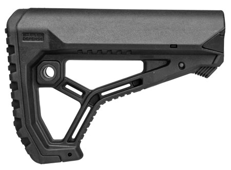 FAB Defense AR-15/M4 Skeleton Style Buttstock For Mil-Spec/Commercial Tubes