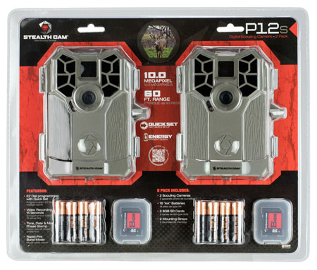 STEAL STC-P12SCTC-2PK 10MP COMBO 8GB CRD & BATTERY