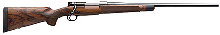 WINCHESTER  MODEL 70 SUPER GRADE FRENCH RIB 6.5CM 22" BBL BLUE AAA FRENCH WALNUT STOCK 4/RD