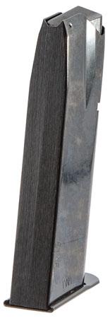 IWI US J941M916S Jericho Black Detachable 9mm Luger Magazine w/ Steel Base-img-1