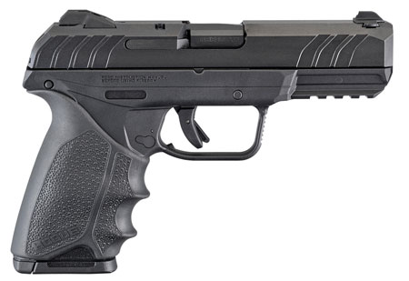 RUGER SECURITY-9MM 4" PISTOL BLK/BLK 10+1 MS HOGUE