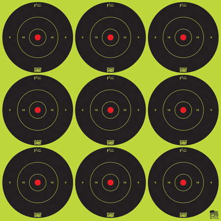 PROSHOT 2IN GREEN SPLATTER SHOT BULLSEYE 2B-GREEN-108