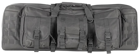VISM by NcSTAR DOUBLE CARBINE CASE/URBAN GRAY/42 IN