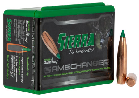 Sierra Game Changer Tipped GameKing Bullets 7MM 165 GR 50 Count