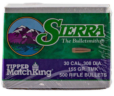 SIERRA 7755C .308 155 TIPPED MK             500