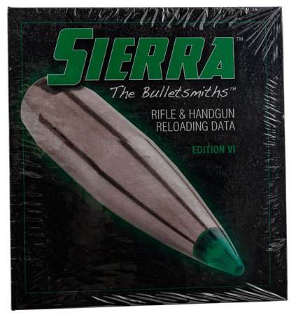 SIERRA 6th Edition Rifle & Handgun Reloading Manual