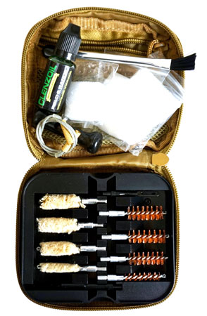CLENZOIL 2076  MULTI CALIBER PISTOL KIT TAN