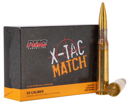 X-TAC MATCH 50 BMG RIFLE AMMO
