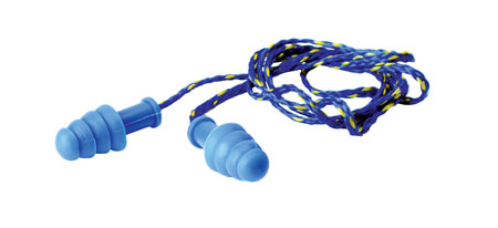 WALKER'S 1PK BL CRDED EARPLUG