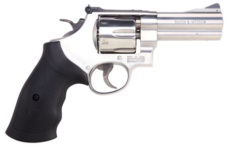 S&W 610 10MM 4" 6RD MSTS SYN AS MA