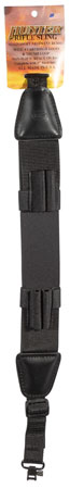 HUNT 1272B-201 NEOPRENE SLING 2LOOPS/SWIVELS BLK