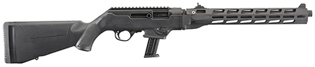 RUGER PC 9MM 16" 10RD BL THRD MLOK