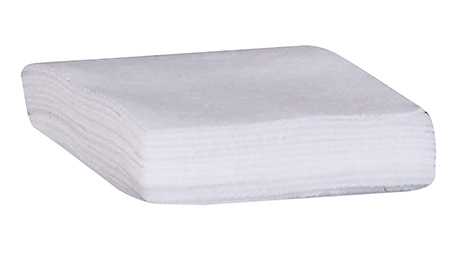 COTTON CLEANING PATCH 17-22CAL 3/4" 1000/PK