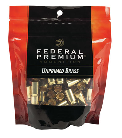 FEDERAL GOLD MEDAL HANDGUN BRASS 45 AUTO - UNPRIMED BAGGED 100RD