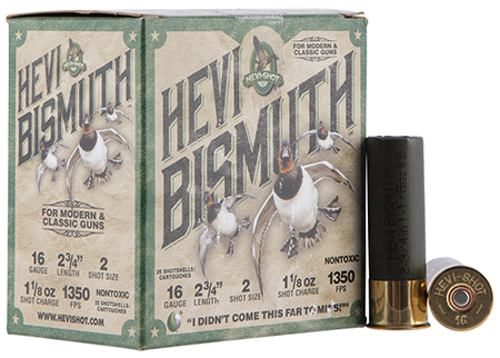 HEVI HS16702 BISMUTH WF   16 2.75  2   11/8  25/10