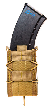 High Speed Gear Rifle TACO MOLLE Coyote Brown Single Magazine Pouch