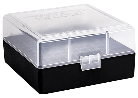 #005 222/223 CLEAR/BLACK AMMO BOX 100RND