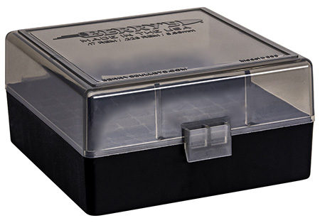 005 - .223 Rem/5.56mm 100rd Smoke/black ammo box