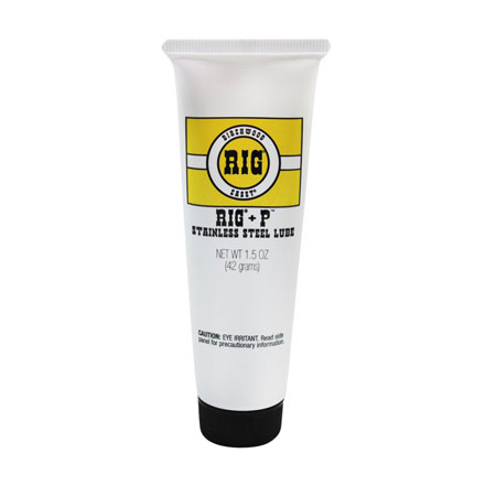 RIG+P STAINLESS STEEL LUBE 1.5 OZ TUBE
