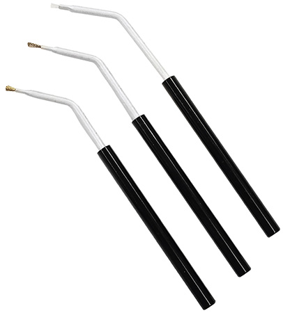 BIR 41108 ANGLED CLN BRUSHES BRONZE NYLON SS 3PK