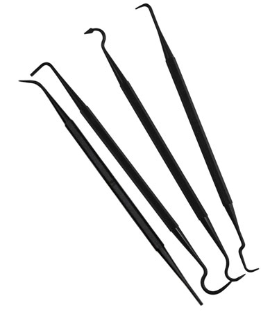 B/C FIREARM CLEANING PICKS 4PK