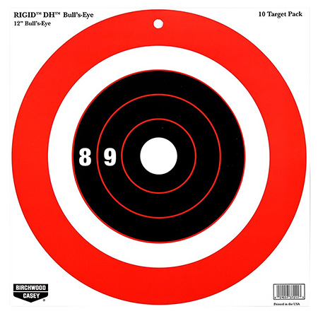 RIGID 12" BULL'S-EYE DH TARGET - 10-PK